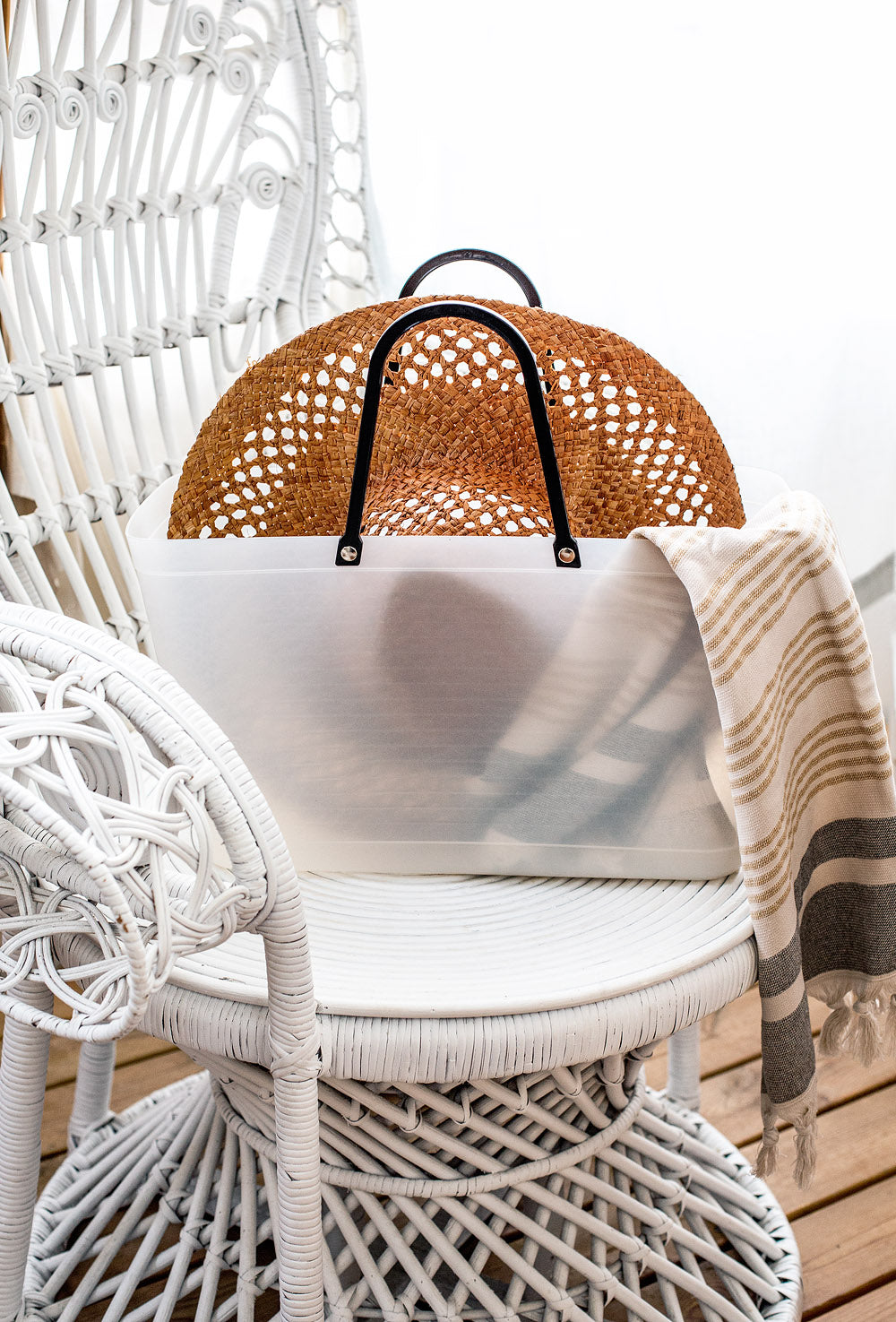 Sac Hinza grand modèle neutre - Plastique recyclé