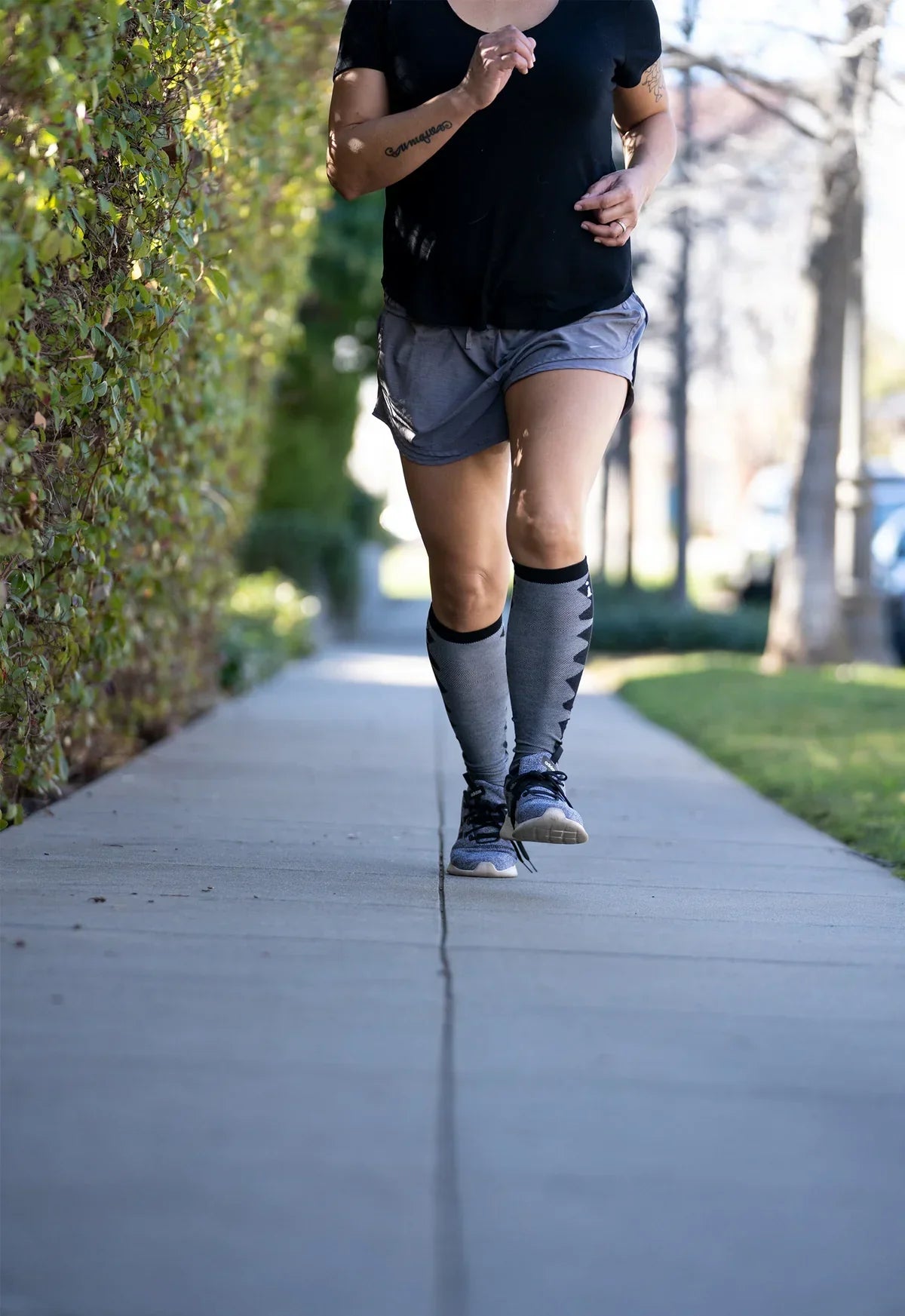 Chaussettes de sport fines Incrediwear - paire