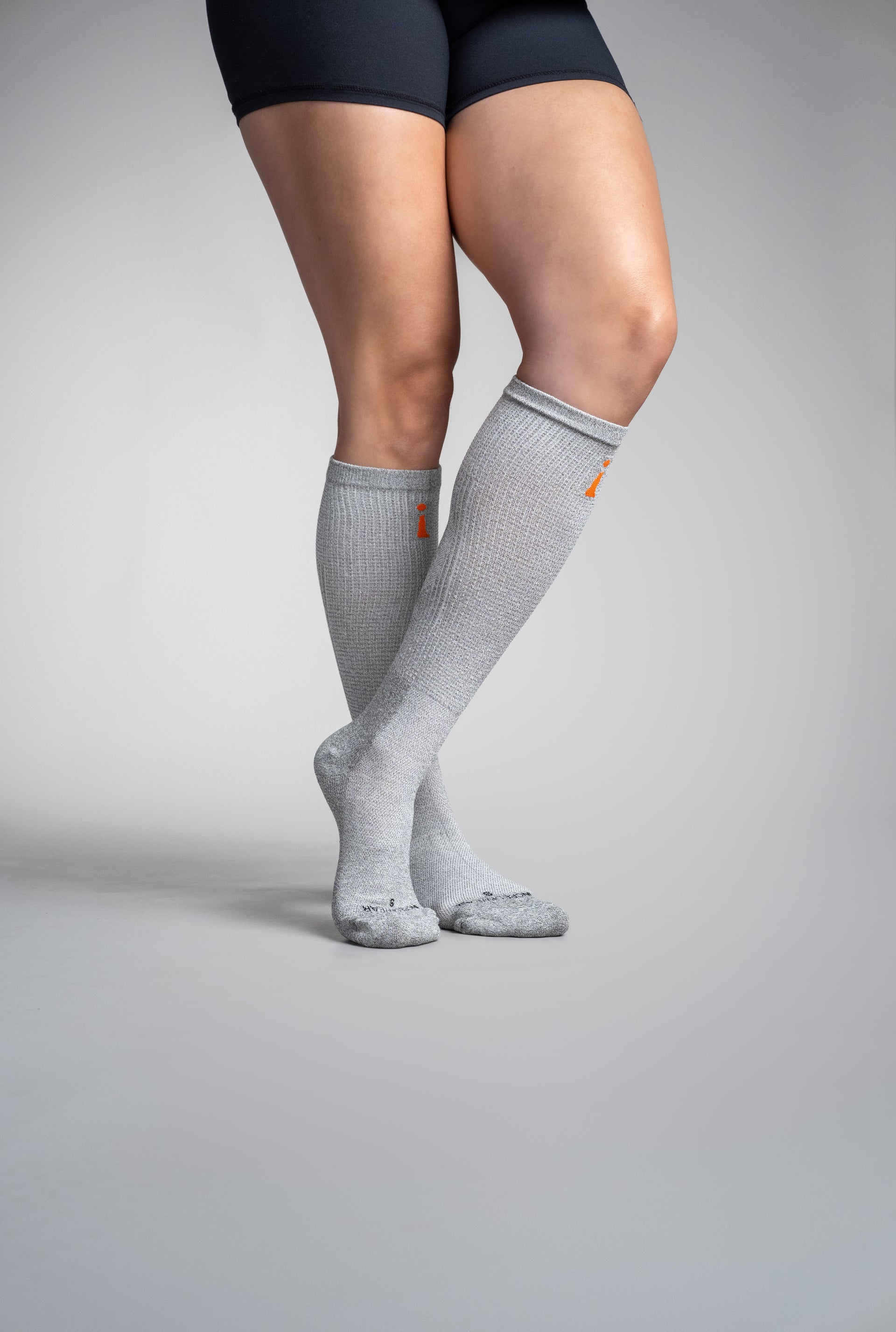 Chaussettes Alpaga Hollow – Cheville, Grises – Lot De 1 Paire – Taille L